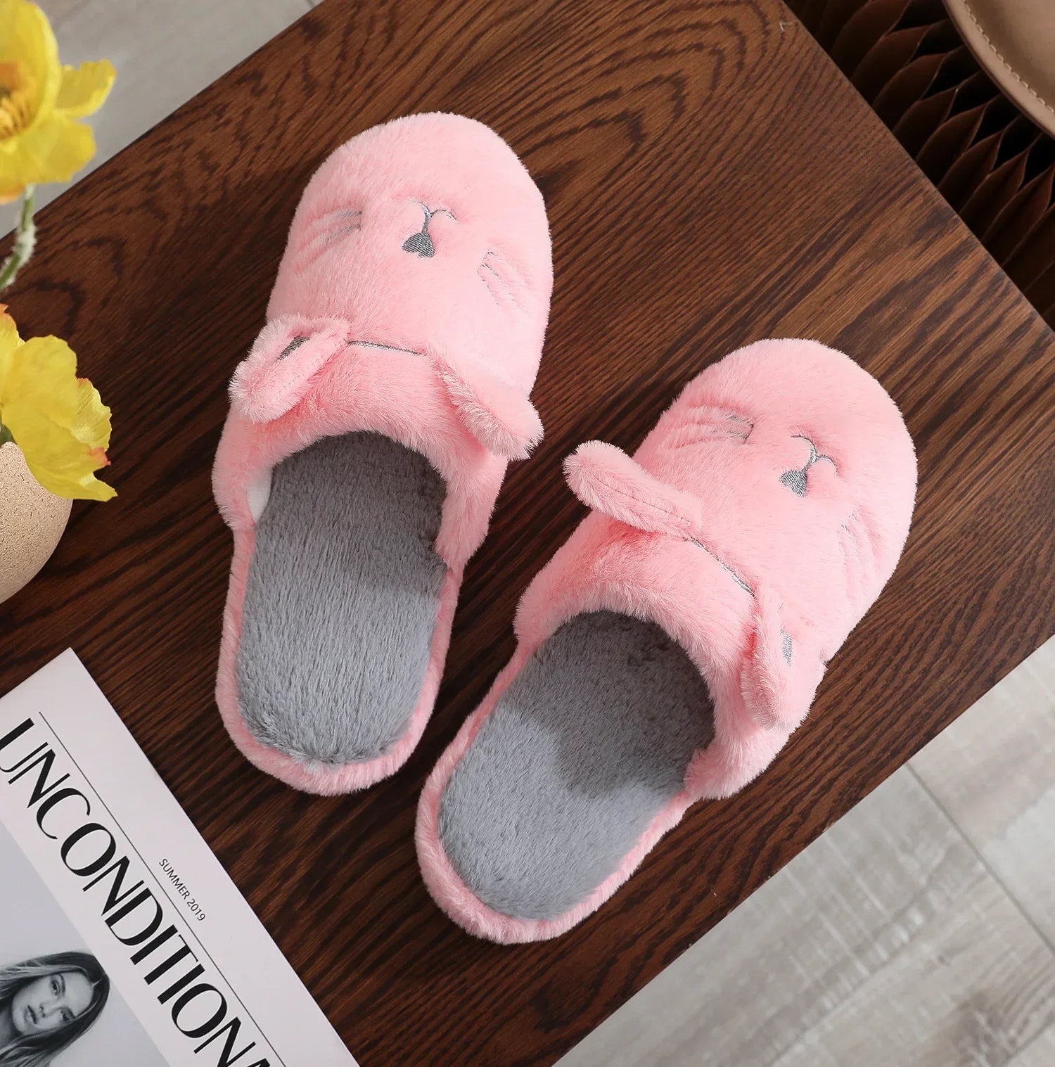 Chausson Chat Homme  Moderne