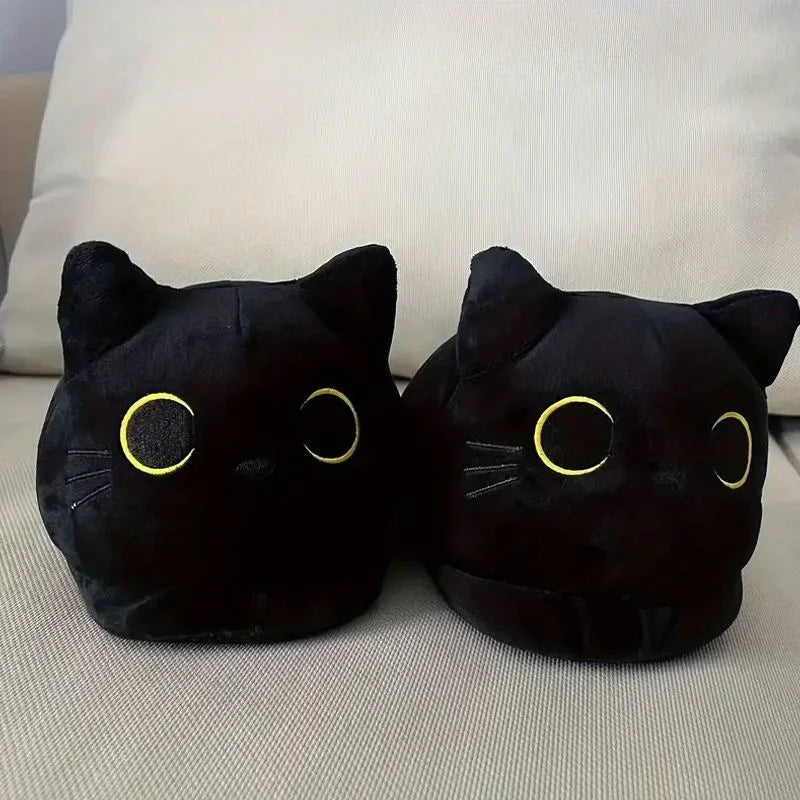 Chausson Chat Homme Noir